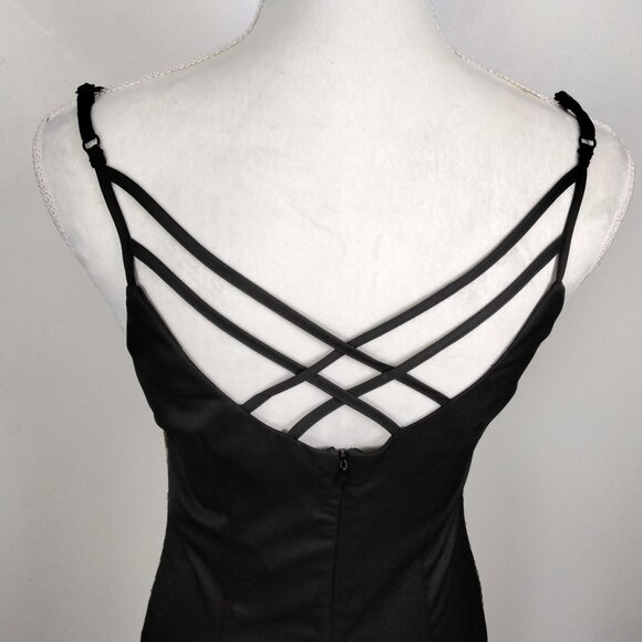 Grace Karin Womens Gold Sequin Mini Dress Cocktail Formal Party Zip Size Small - Picture 5 of 12